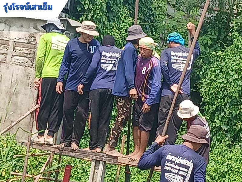 รับตอกเสาเข็มแรงคน หลีกเลี่ยงการสั่นสะเทือนต่อโครงสร้างหลัก