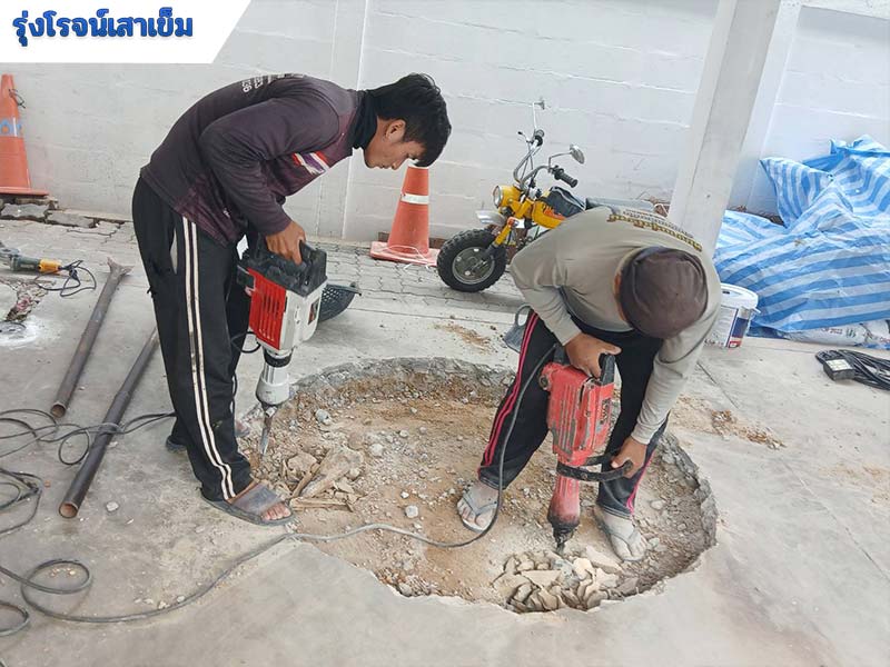 รับเหมาตอกเสาเข็มต่อเติมบ้าน อาคาร นนทบุรี
